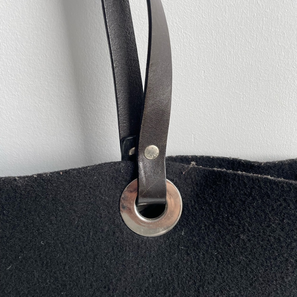 Wool Blend tote bag - Picture 2 of 9